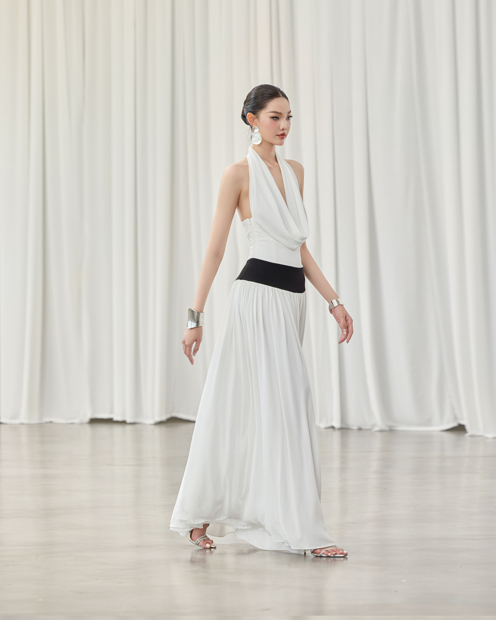 Lana Dress - VE205 - WHITE