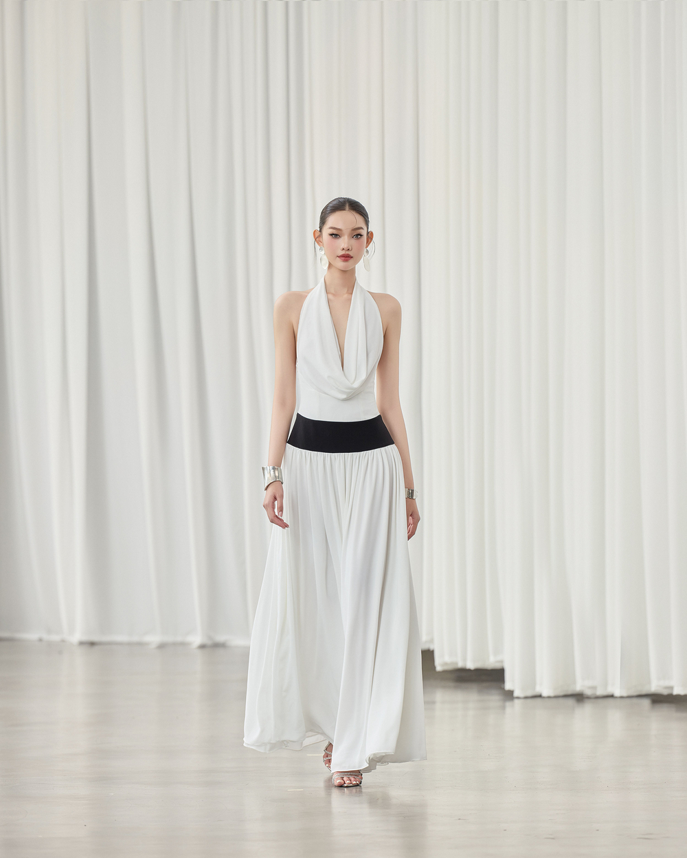 Lana Dress - VE205 - WHITE