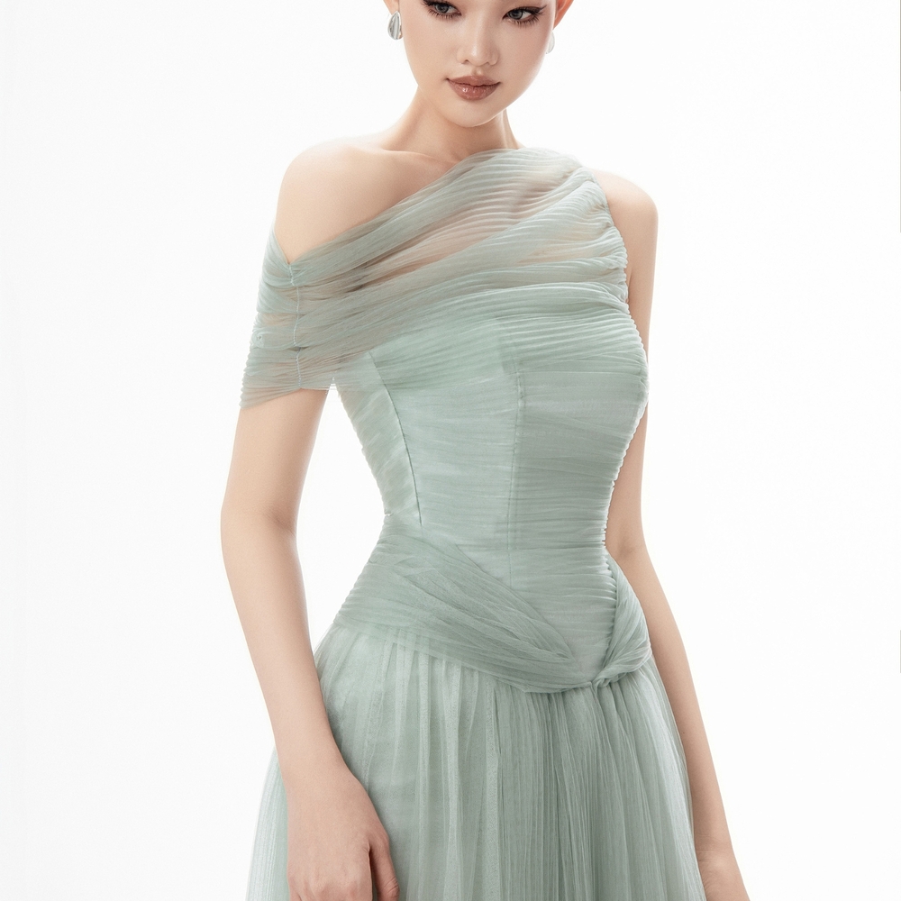 Lanny Dress - ET224 - Light Mint
