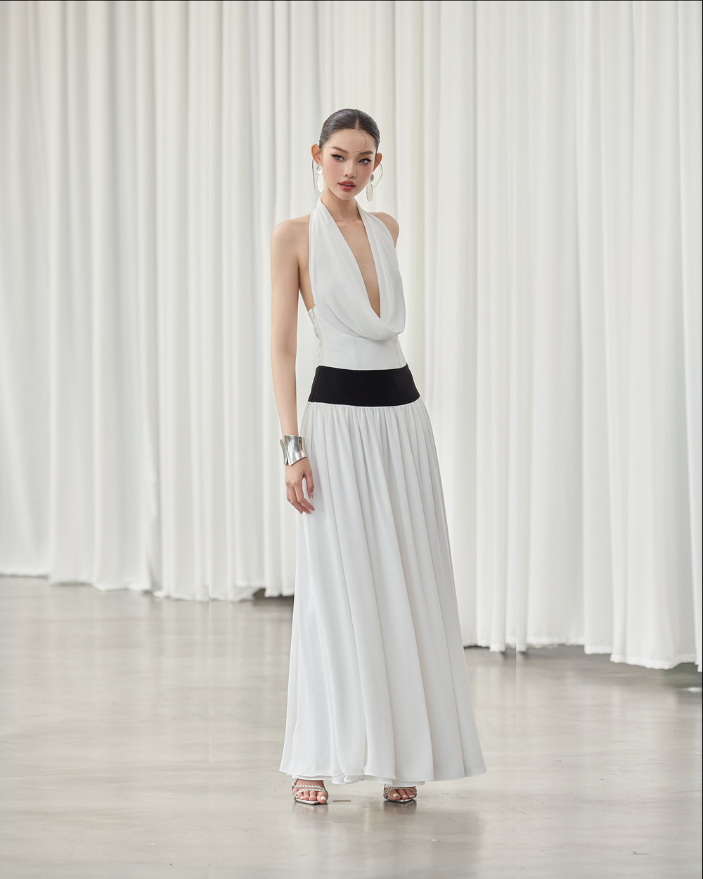 Lana Dress - VE205 - WHITE