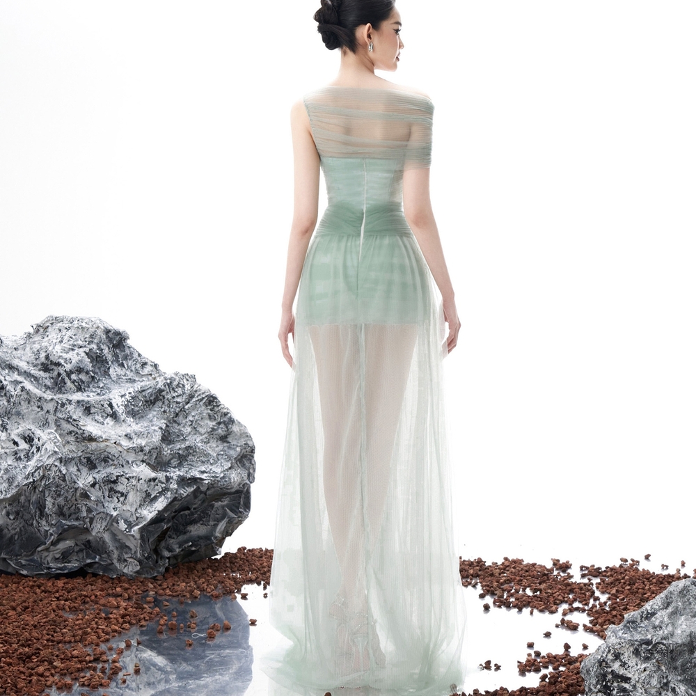 Lanny Dress - ET224 - Light Mint