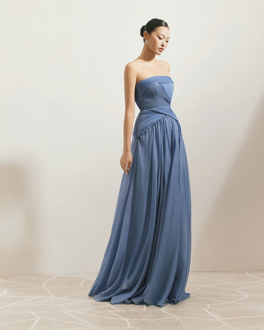NOON DRESS - DAPHNE BLUE