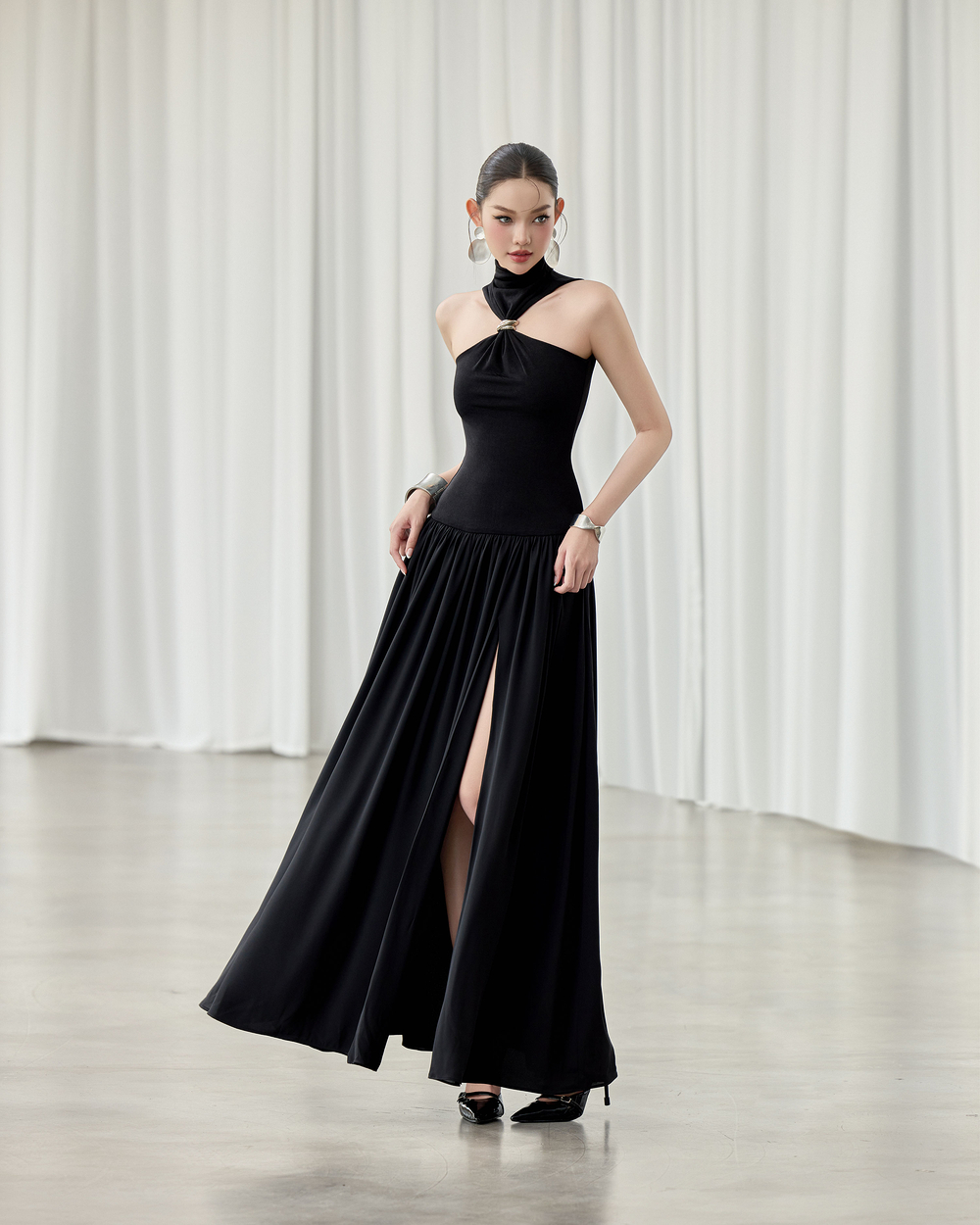 Xeno Dress - VE204 - BLACK