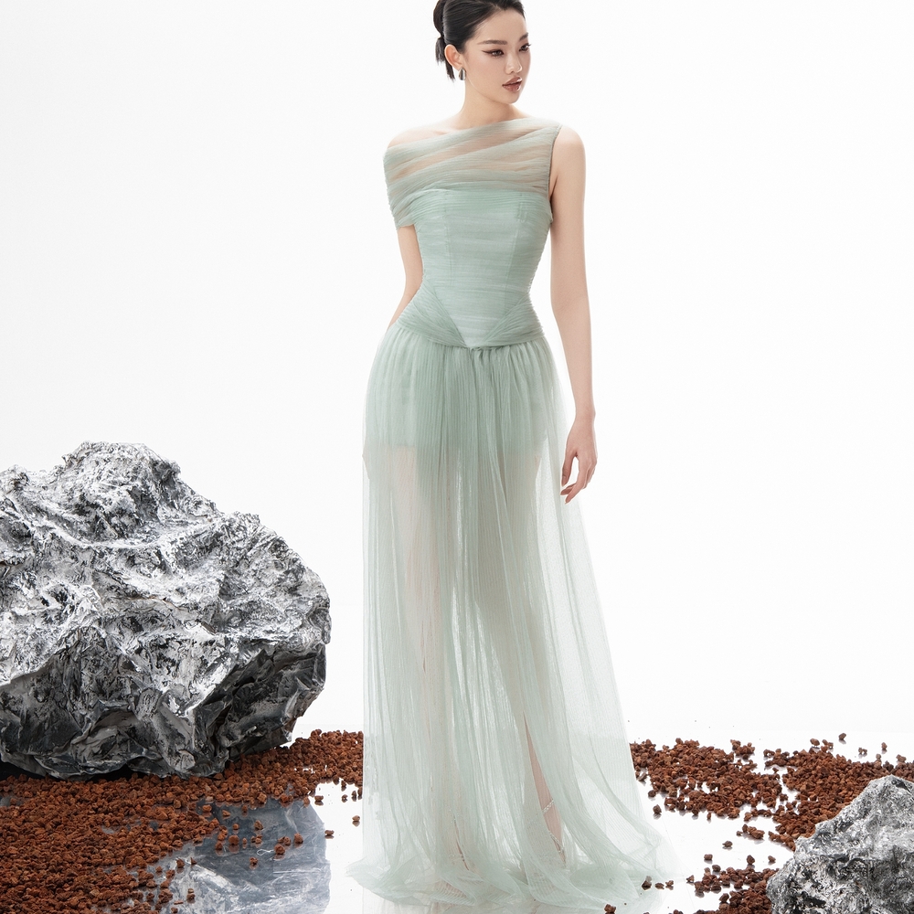 Lanny Dress - ET224 - Light Mint