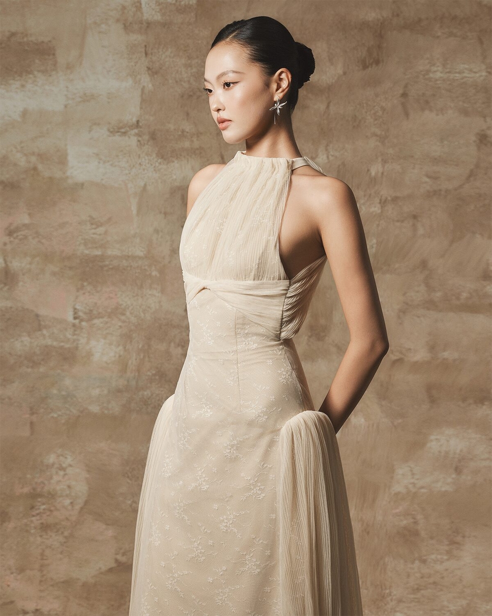 MONDE DRESS - SNOW WHITE