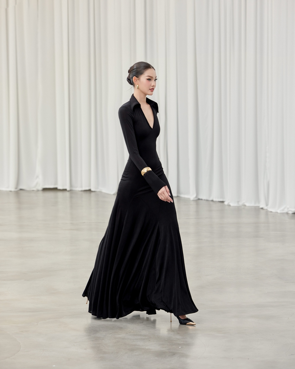 Bora Dress - VE203 - BLACK