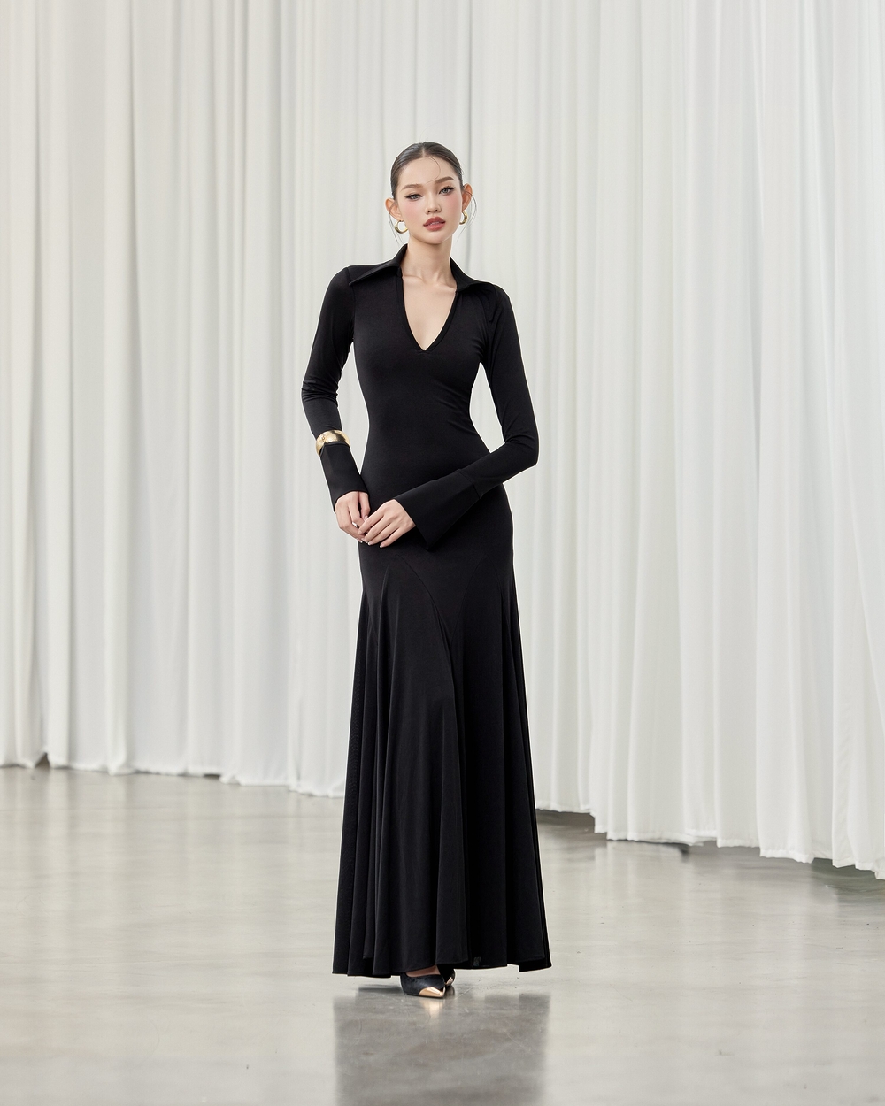 Bora Dress - VE203 - BLACK