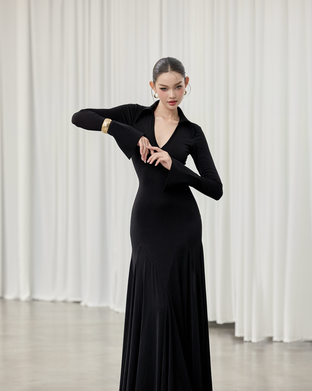 Bora Dress - VE203 - BLACK