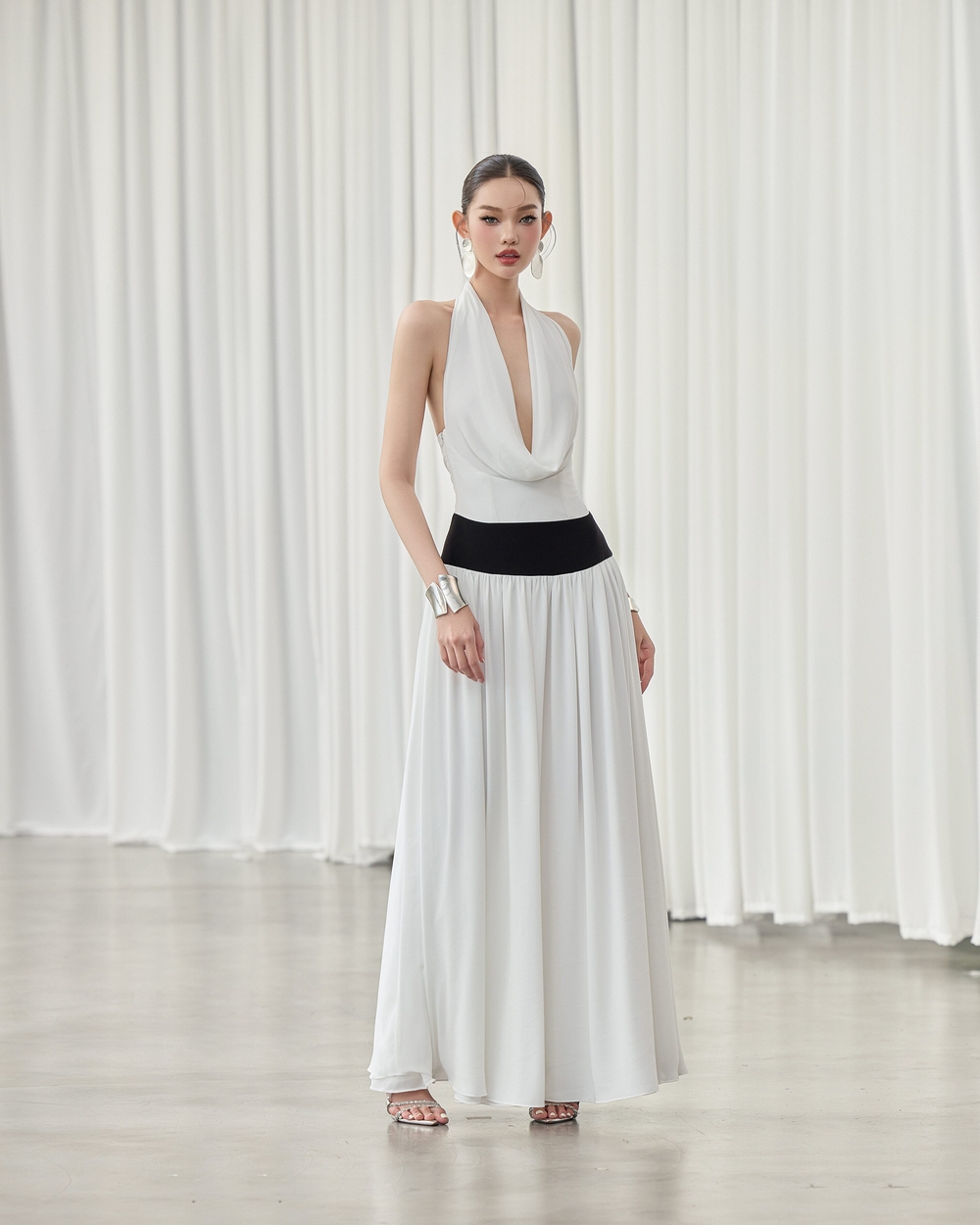 Lana Dress - VE205 - WHITE