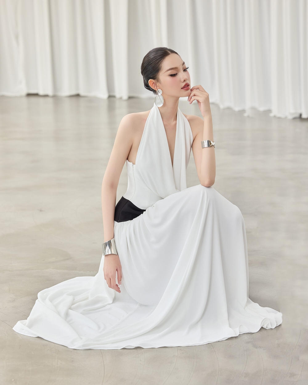 Lana Dress - VE205 - WHITE