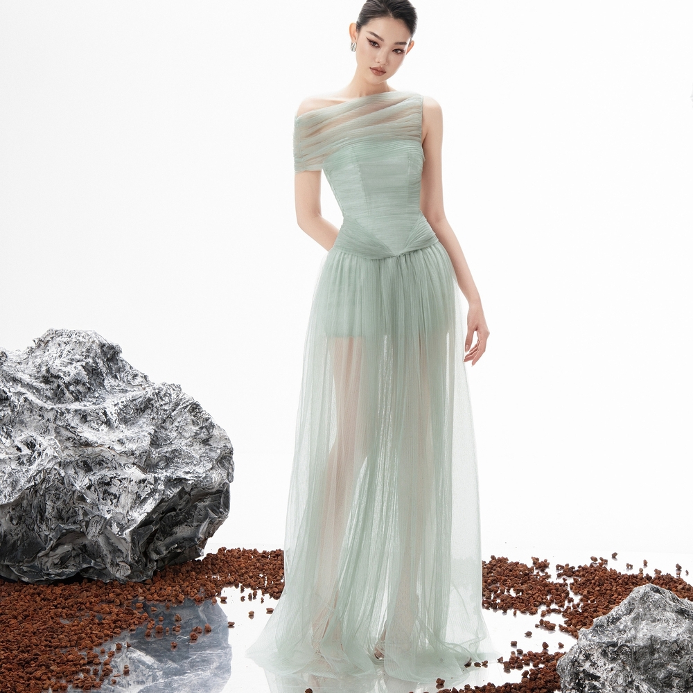 Lanny Dress - ET224 - Light Mint