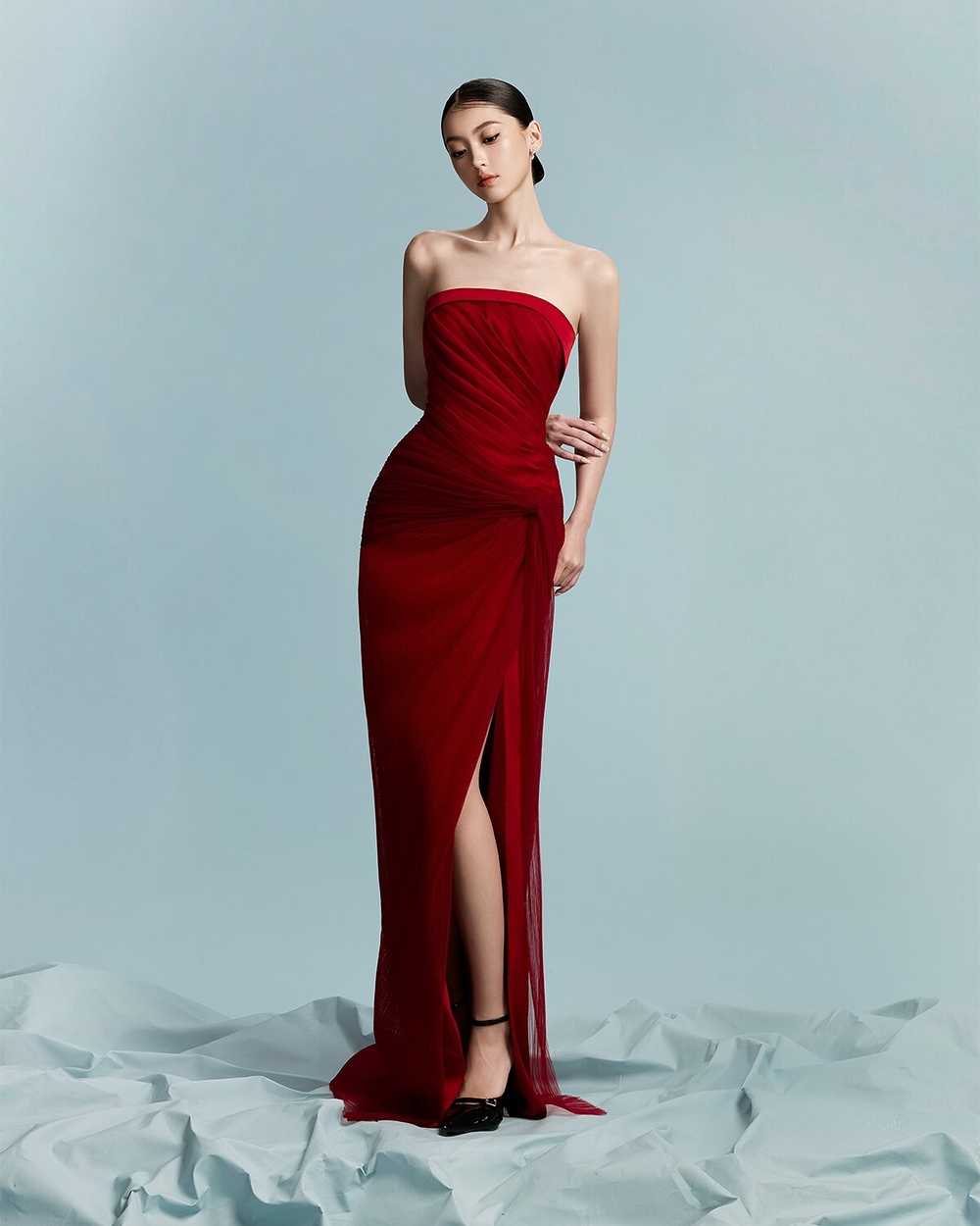 LENCI DRESS - RED
