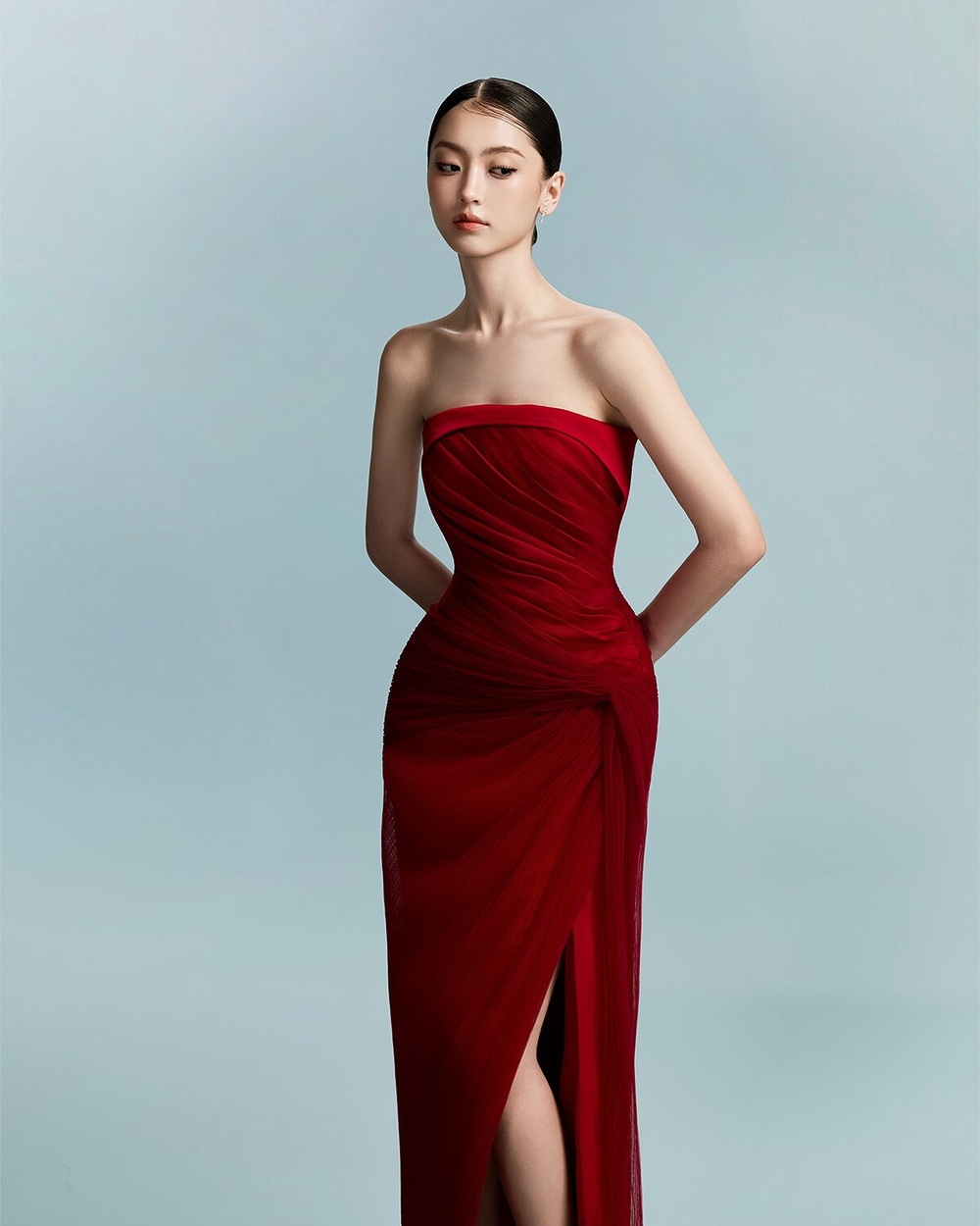 LENCI DRESS - RED