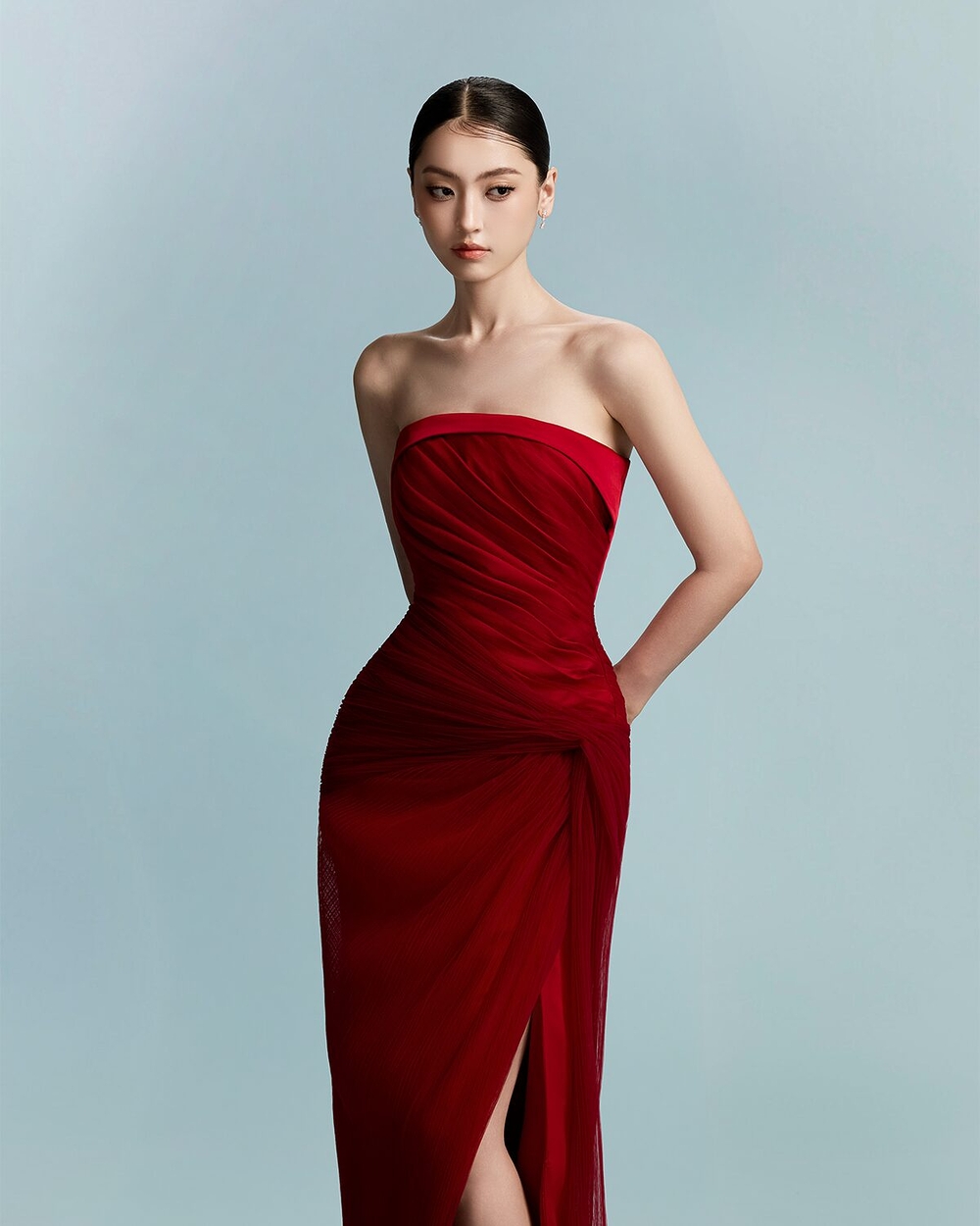 LENCI DRESS - RED