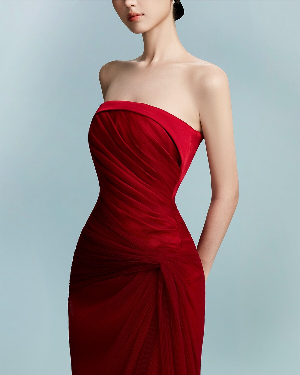 LENCI DRESS - RED