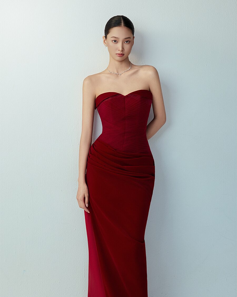 EDEN DRESS - RED