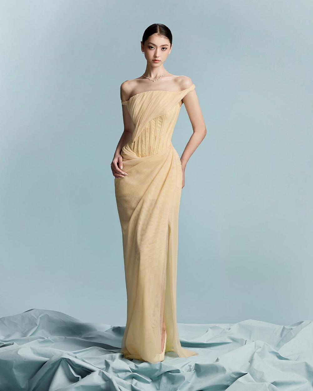 YELA DRESS - YELLOW