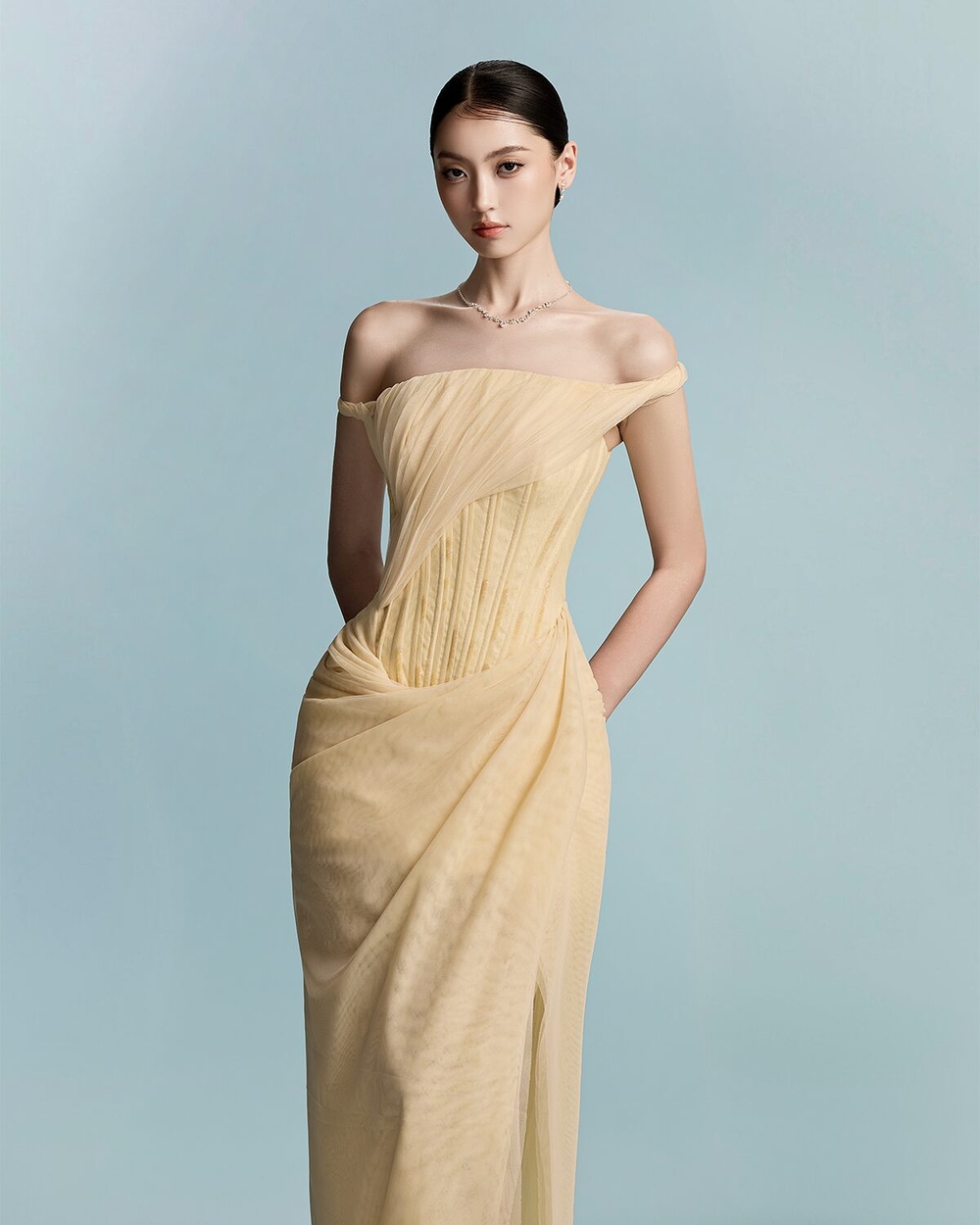 YELA DRESS - YELLOW