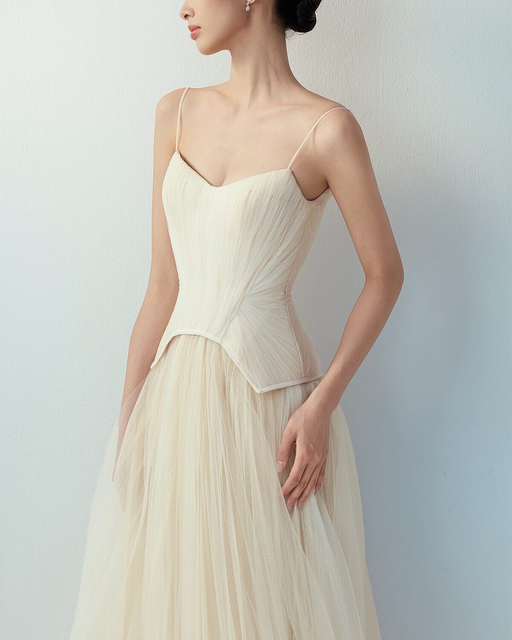 MIRA DRESS - SNOW WHITE