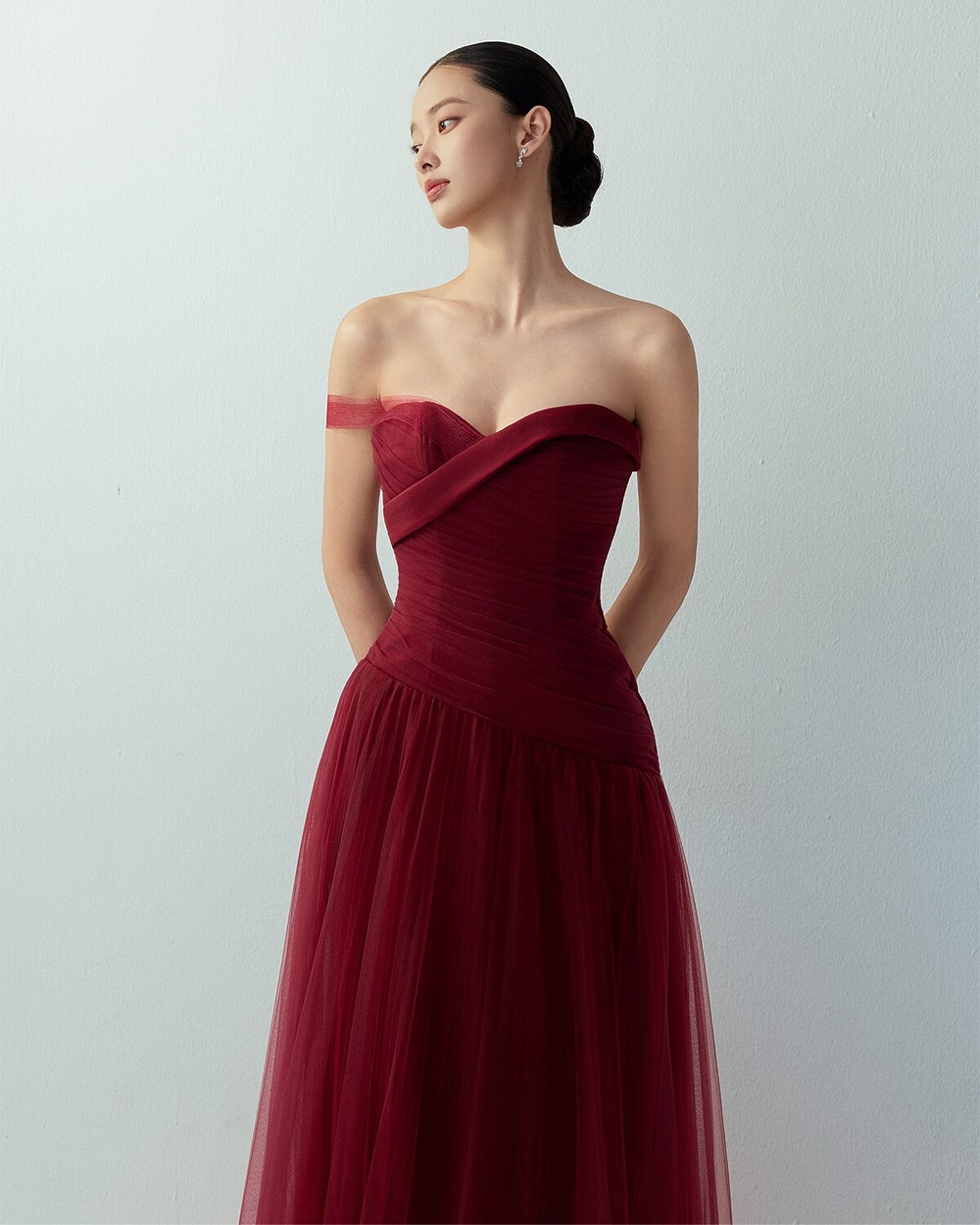 IVA DRESS - RED