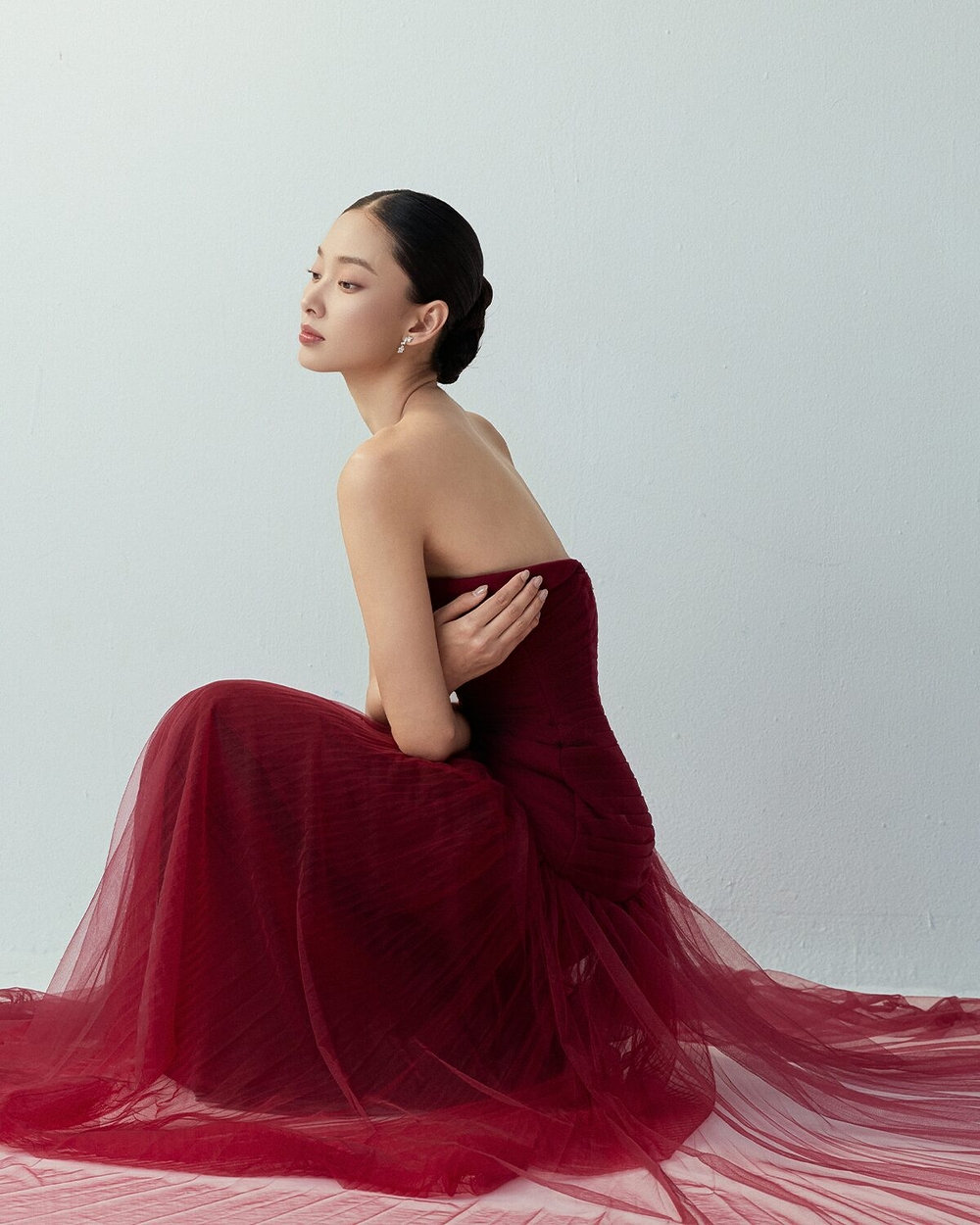 IVA DRESS - RED