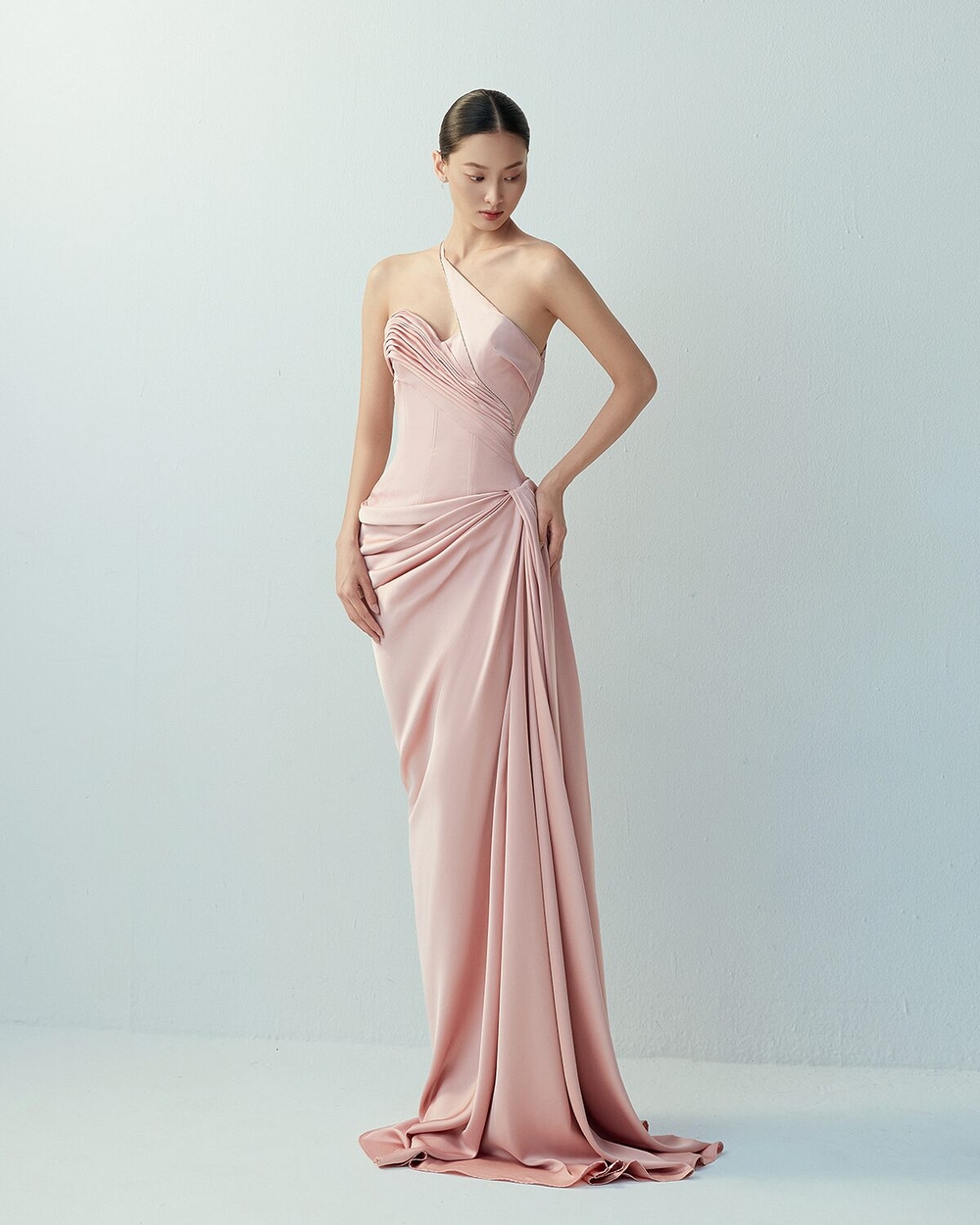 LYRA DRESS - ROSE SHADOW