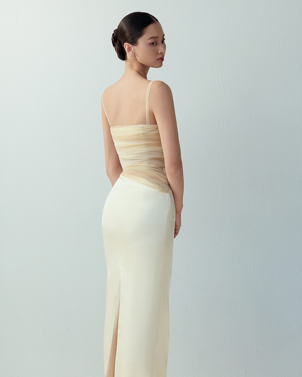 NIEL DRESS - LUCENT WHITE
