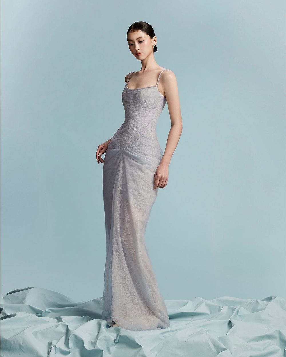 DEMI DRESS - LIGHT BLUE