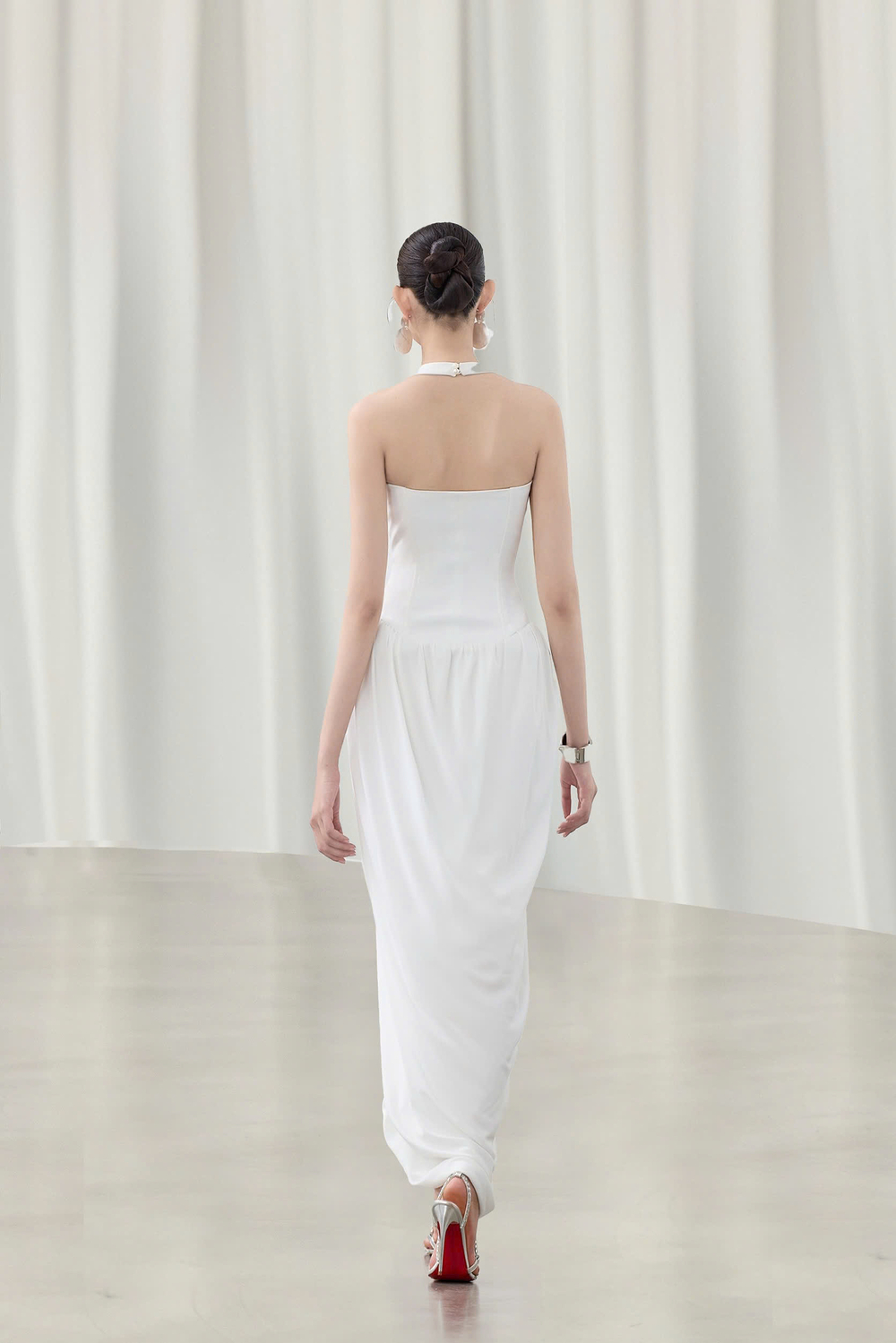 Mady Dress - VE212 - WHITE