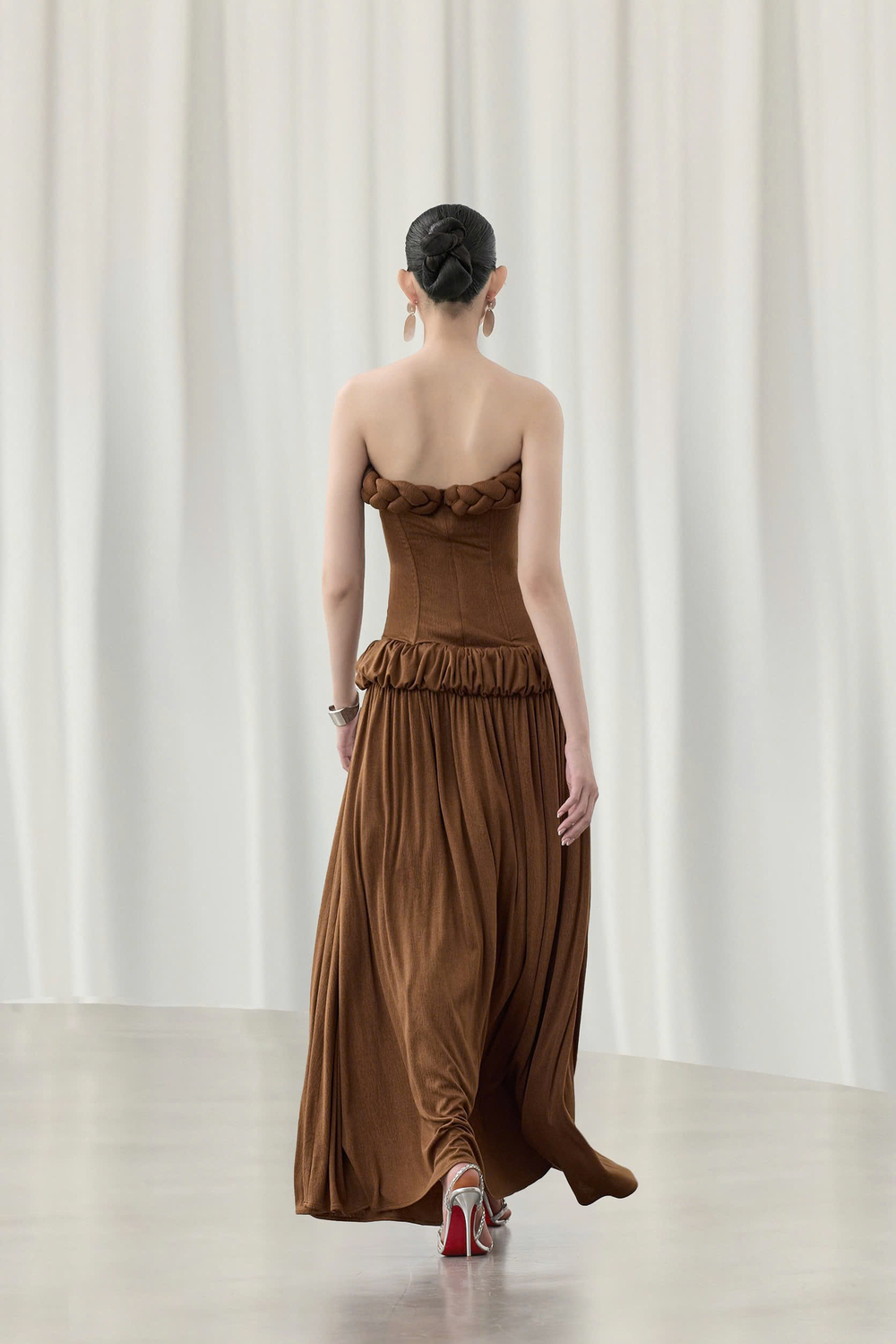 Gema Dress - VE213 - BROWN